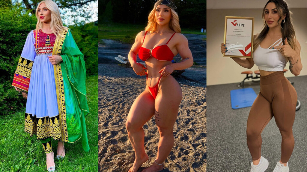 سومین زن بهترین فیتنس جهان رویا کریمی